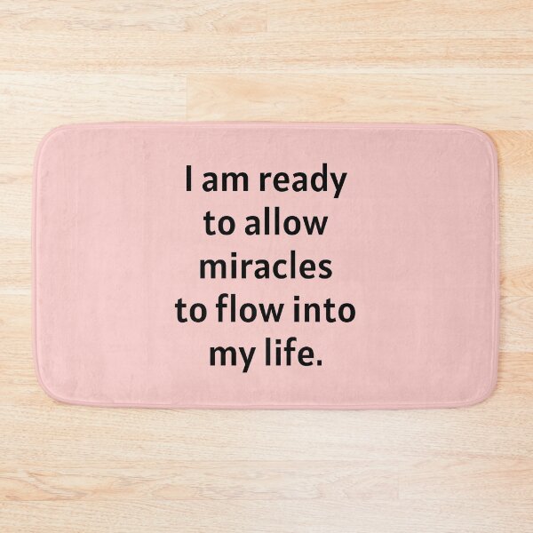 Item preview, I Am Ready For Miracles To Happen designed and sold by Manifest-Life.
