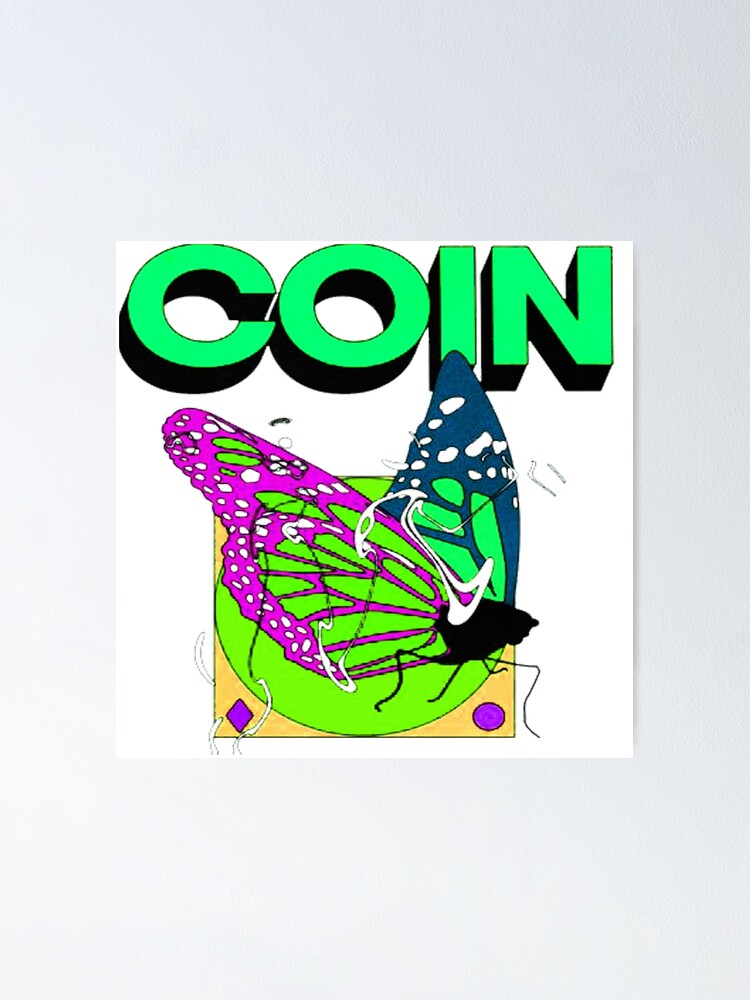 "Coin band logo" Poster by lmurielbz Redbubble