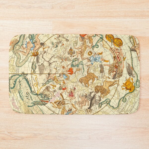 Item preview, Sky Chart Zodiac Signs Vintage -- Western Astrology designed and sold by MagicStrawberry.
