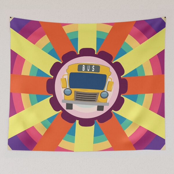 Item preview, Just A Boy Who Loves School Buses - Colorful Design designed and sold by FridPix.