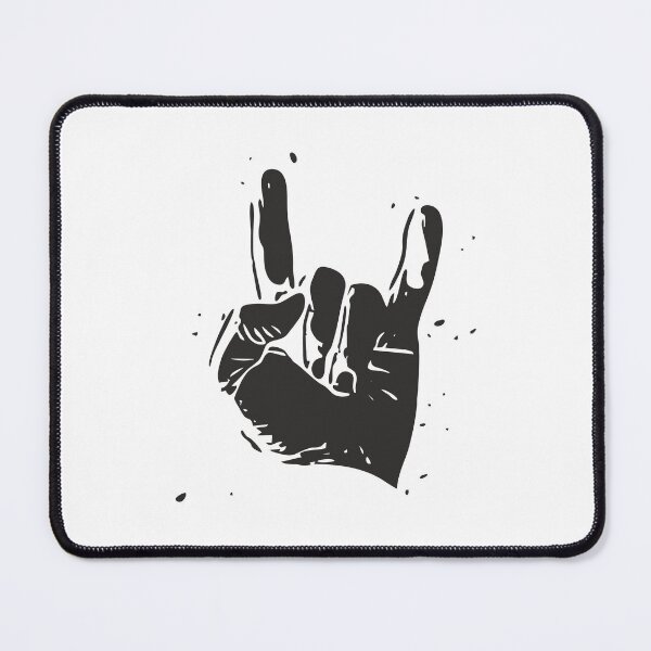 Item preview, Heavy Metal Rock (black print) designed and sold by Aceofspace3000.
