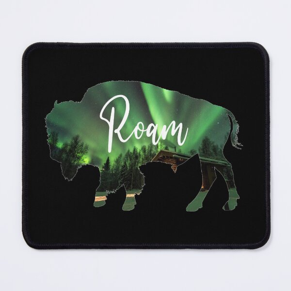 Item preview, Roam Buffalo - Aurora Borealis designed and sold by JSquaredDesign.
