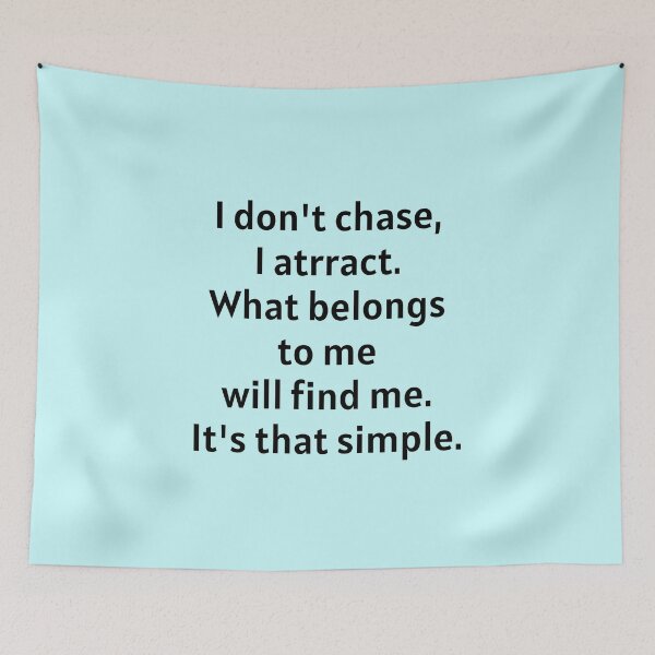 Item preview, I Don't Chase I Attract designed and sold by Manifest-Life.