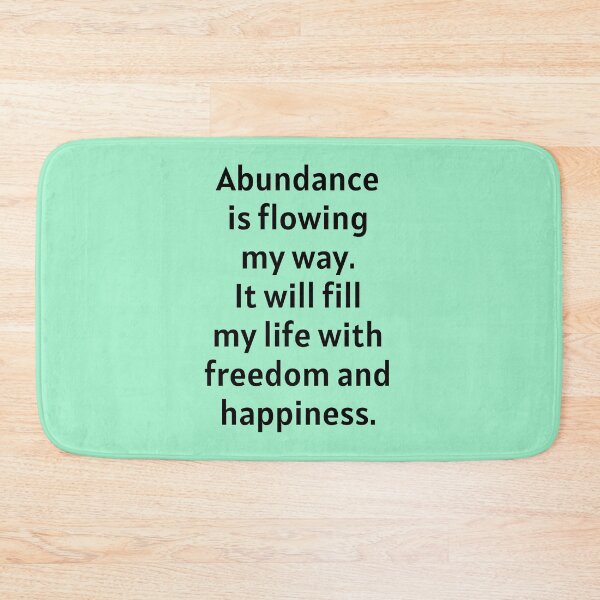 Item preview, Abundance Is Flowing My Way - Manifest Abundance designed and sold by Manifest-Life.