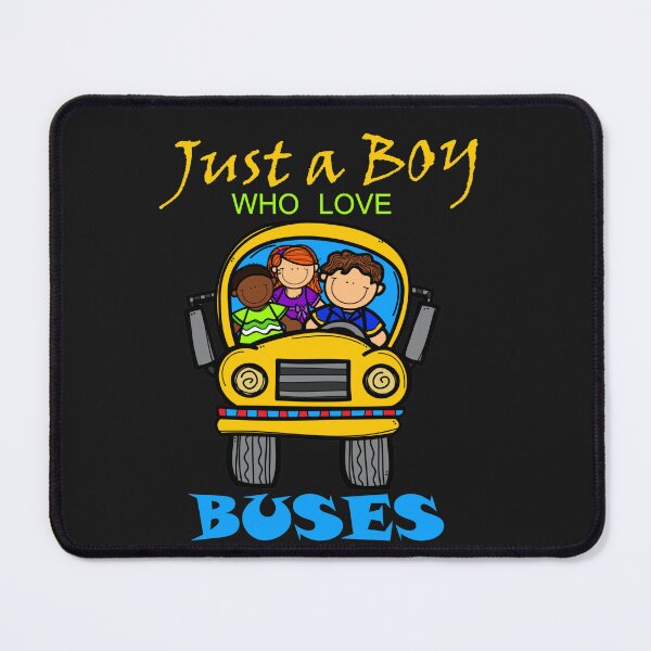 Item preview, Just A Boy Who Loves School Buses designed and sold by javanesart.
