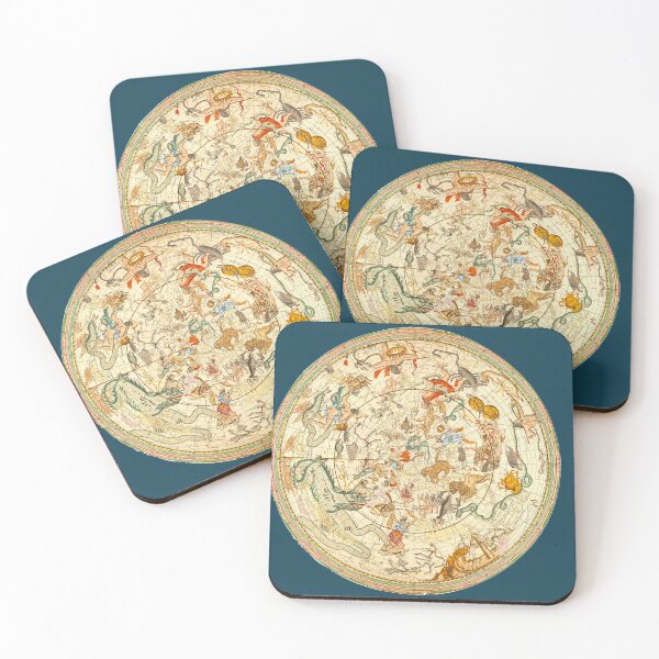 Item preview, Sky Chart Zodiac Signs Vintage -- Western Astrology designed and sold by MagicStrawberry.