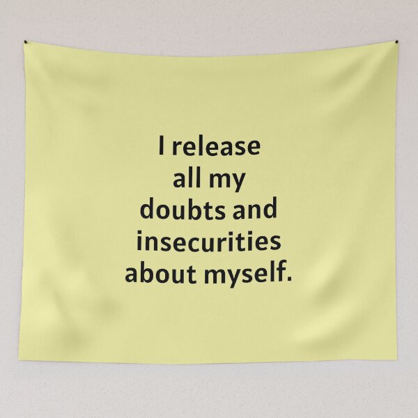 Item preview, I Release All My Doubts And Insecurities designed and sold by Manifest-Life.