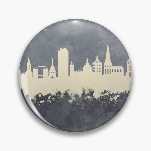 Item preview, Rostock Germany Skyline designed and sold by ArtPrints.