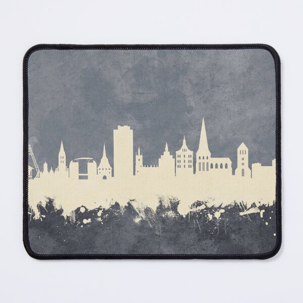 Item preview, Rostock Germany Skyline designed and sold by ArtPrints.