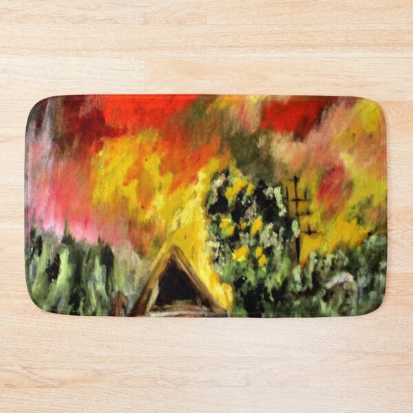 Item preview, California Fires designed and sold by Clyde J. Kell.