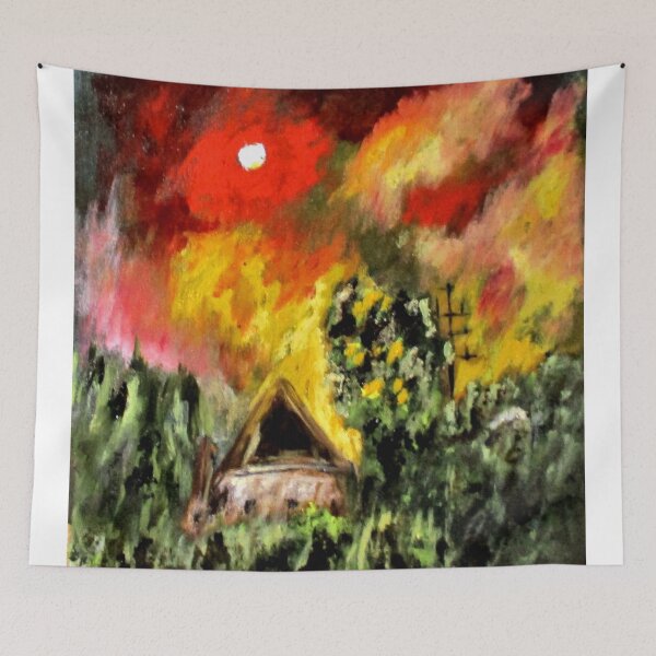 Item preview, California Fires designed and sold by Clyde J. Kell.