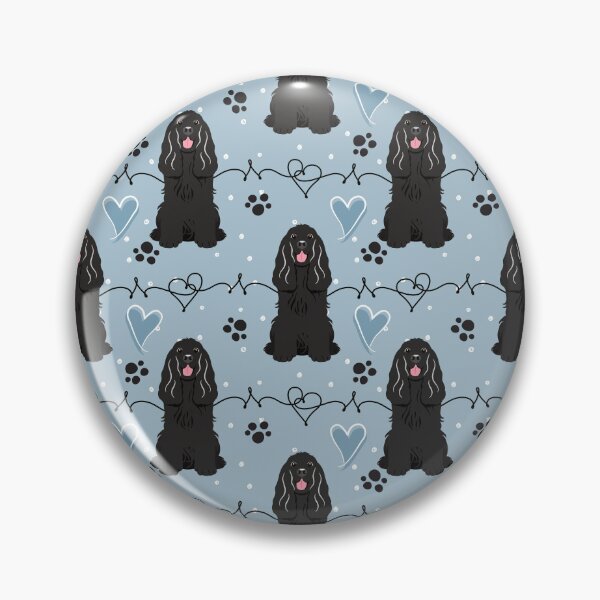 Item preview, Love Black Cocker Spaniel designed and sold by Lulupainting.
