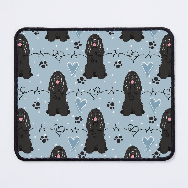Item preview, Love Black Cocker Spaniel designed and sold by Lulupainting.