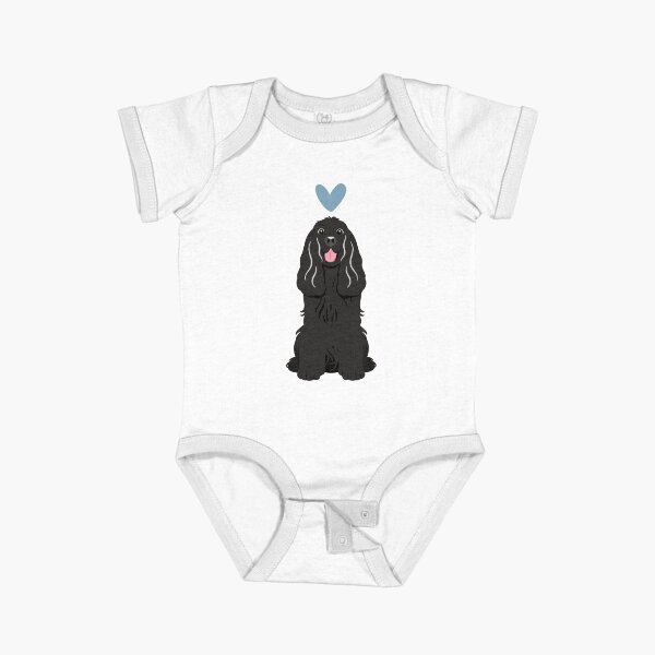 Item preview, Love Black Cocker Spaniel designed and sold by Lulupainting.
