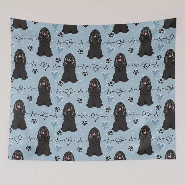 Item preview, Love Black Cocker Spaniel designed and sold by Lulupainting.