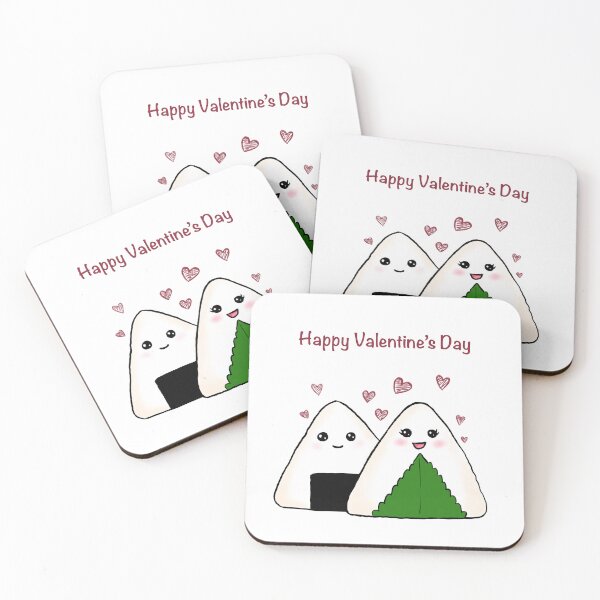 Item preview, Valentine Kawaii Onigiri (rice ball) Couple designed and sold by Toshi and Co..
