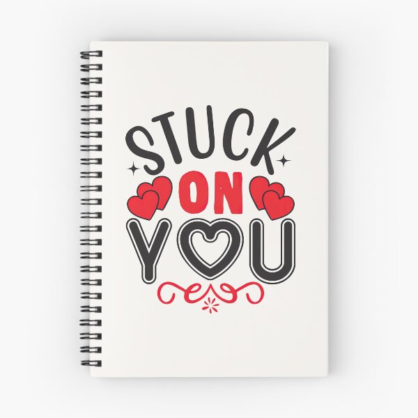 Item preview, Stuck on You Lyrics, Stuck on You Till The End of Time, Valentines Day Special Gift,  designed and sold by graphic-genie.