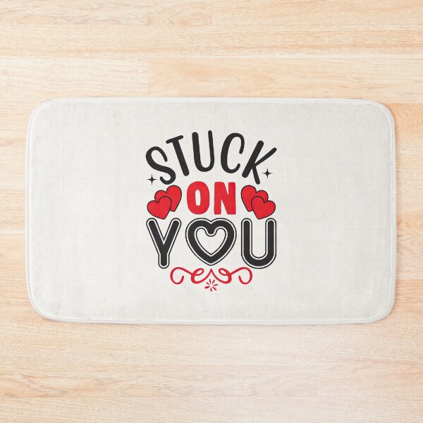 Item preview, Stuck on You Lyrics, Stuck on You Till The End of Time, Valentines Day Special Gift,  designed and sold by graphic-genie.