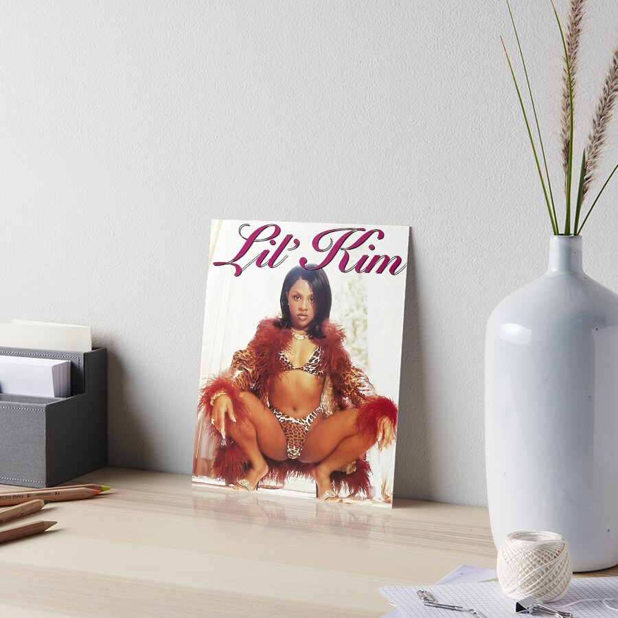 "Lil//Kim Squat poster poster" Art Board Print by lamondnelson Redbubble
