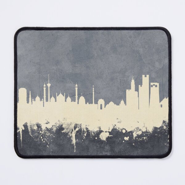 Item preview, New Delhi India Skyline designed and sold by ArtPrints.