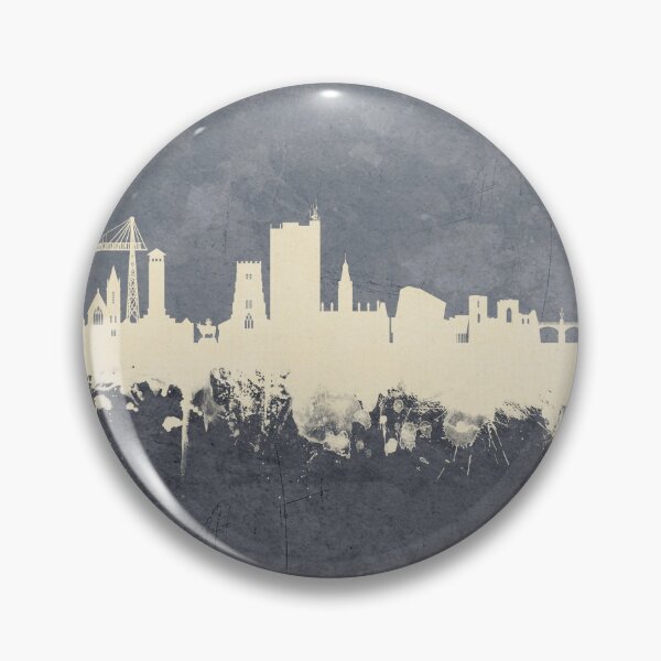 Item preview, Newport Wales Skyline designed and sold by ArtPrints.
