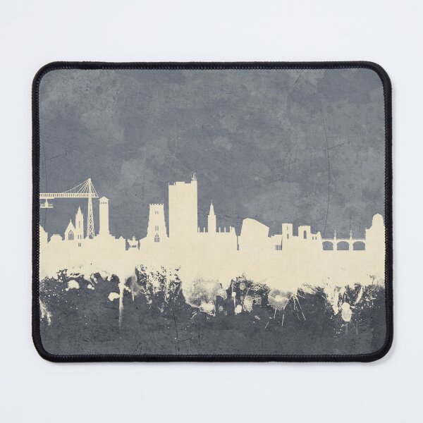 Item preview, Newport Wales Skyline designed and sold by ArtPrints.