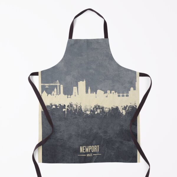 Item preview, Newport Wales Skyline designed and sold by ArtPrints.