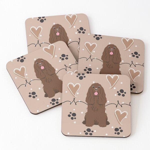 Item preview, Love Liver Cocker Spaniel designed and sold by Lulupainting.