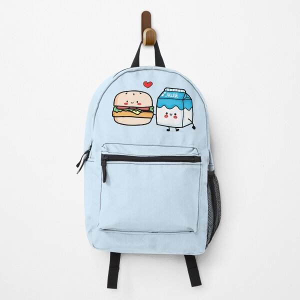 Item preview, Cute hamburger and milk, Sweet Valentines couples. Best friend forever. designed and sold by WhaleSharkShop.