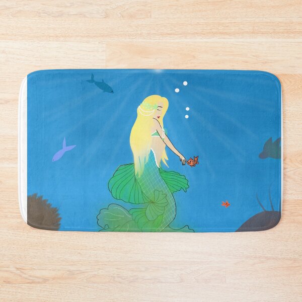 Item preview, Mermaid in sea  designed and sold by Mermaidssparkle.