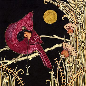 Artwork thumbnail, Cardinal by AnitaInverarity