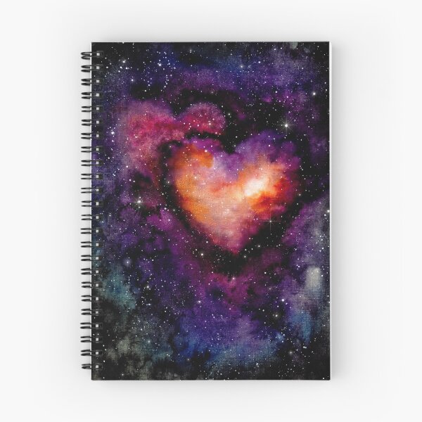 Item preview, Watercolor Hearts Nebula and Deep Space designed and sold by Cordata.