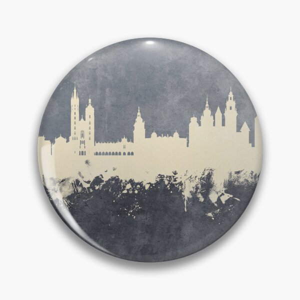 Item preview, Krakow Poland Skyline designed and sold by ArtPrints.