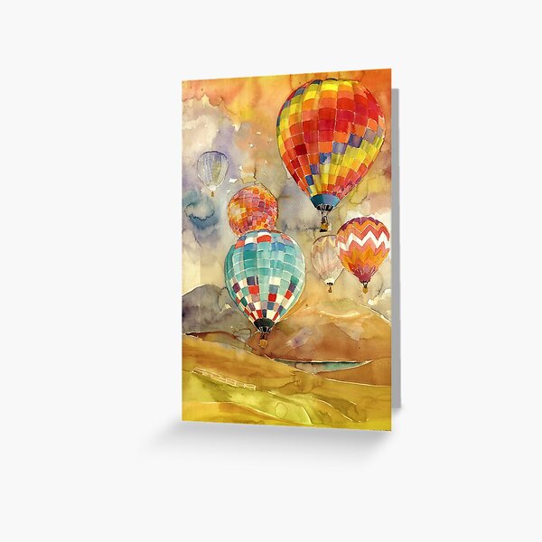 Balloons Greeting Card