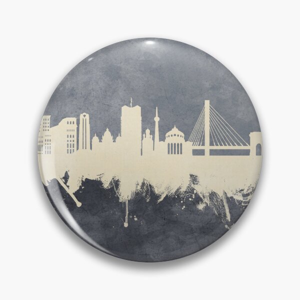 Item preview, Bucharest Romania Skyline designed and sold by ArtPrints.