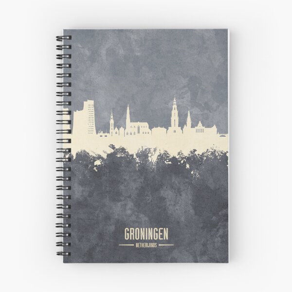 Item preview, Groningen The Netherlands Skyline designed and sold by ArtPrints.