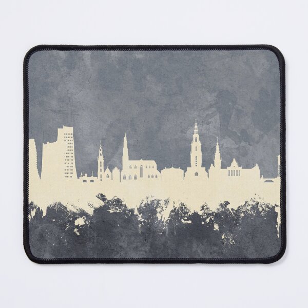 Item preview, Groningen The Netherlands Skyline designed and sold by ArtPrints.