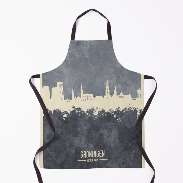 Item preview, Groningen The Netherlands Skyline designed and sold by ArtPrints.