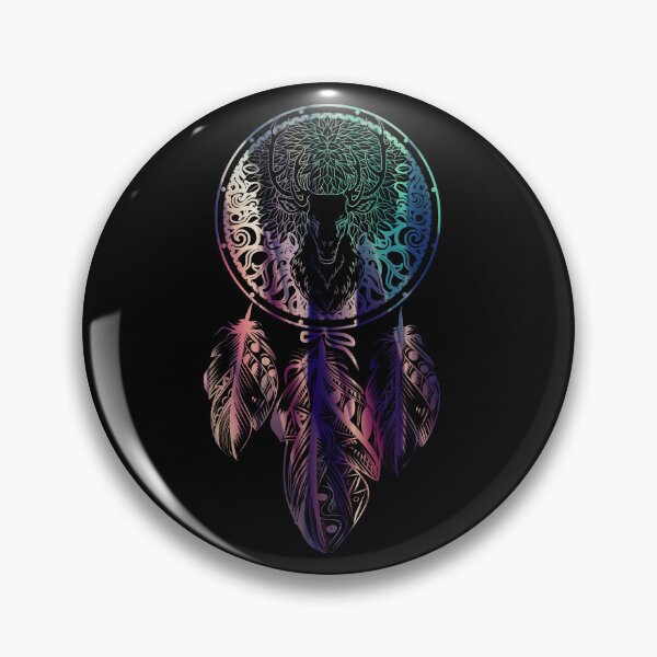 Item preview, Deer Revealed in Dream Catcher, Deep Ocean Shadows designed and sold by Trinket-Trickster.