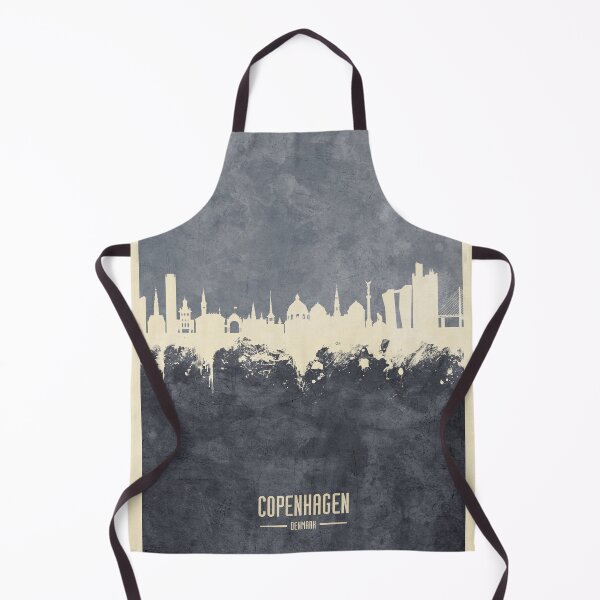 Item preview, Copenhagen Denmark Skyline designed and sold by ArtPrints.