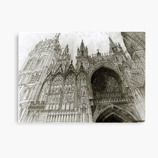 Rouen Canvas Print