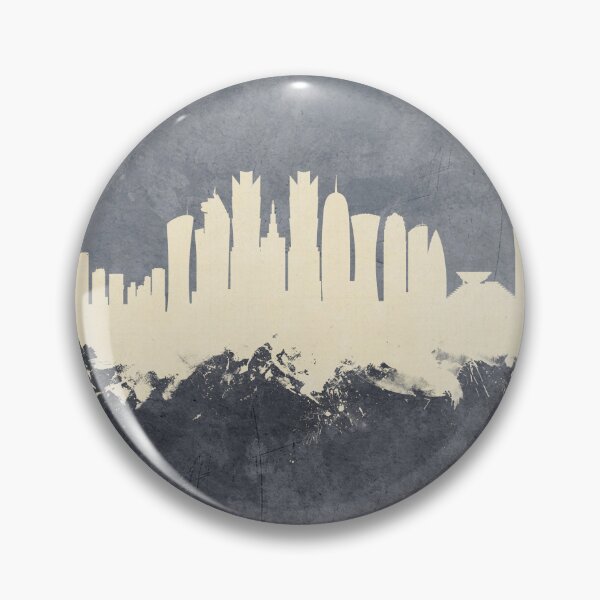 Item preview, Doha Qatar Skyline designed and sold by ArtPrints.