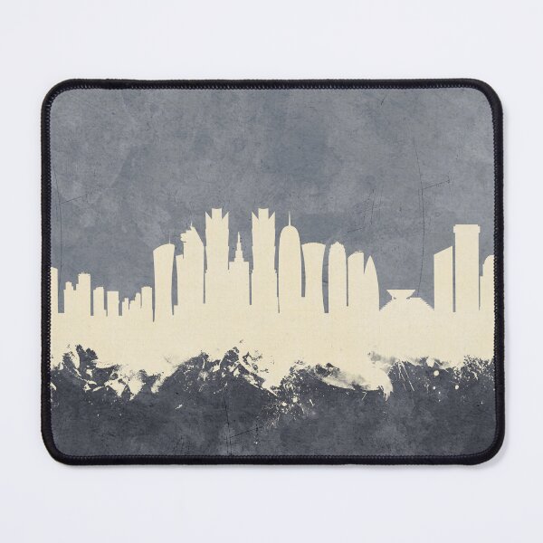 Item preview, Doha Qatar Skyline designed and sold by ArtPrints.