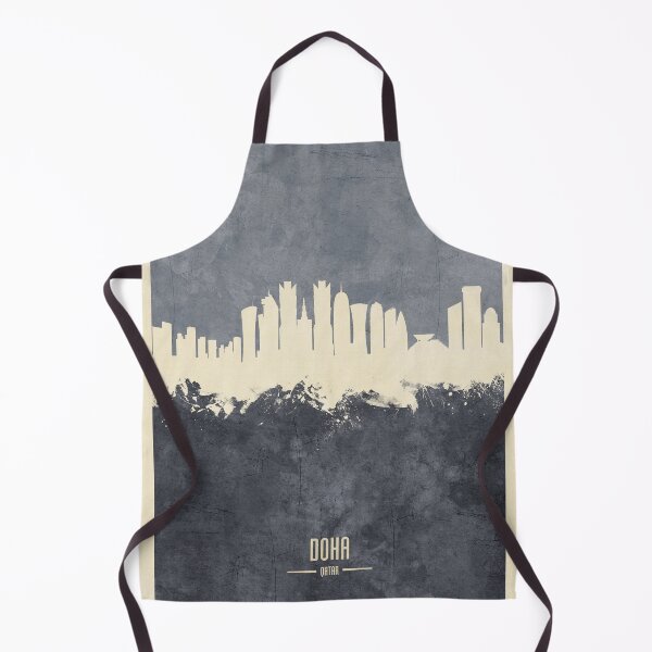 Item preview, Doha Qatar Skyline designed and sold by ArtPrints.
