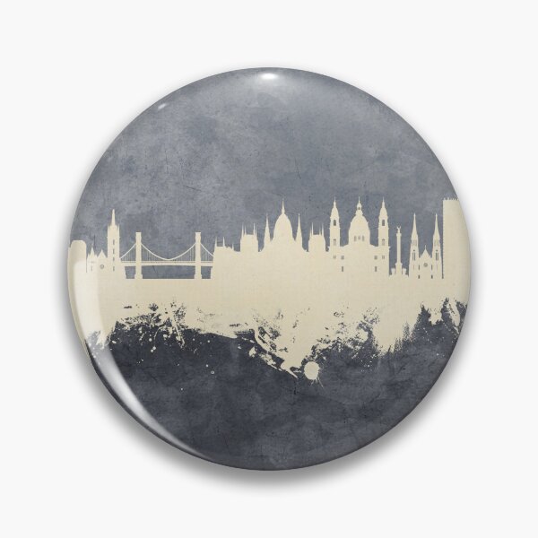 Artikelvorschau, Budapest Hungary Skyline entworfen und verkauft von ArtPrints.