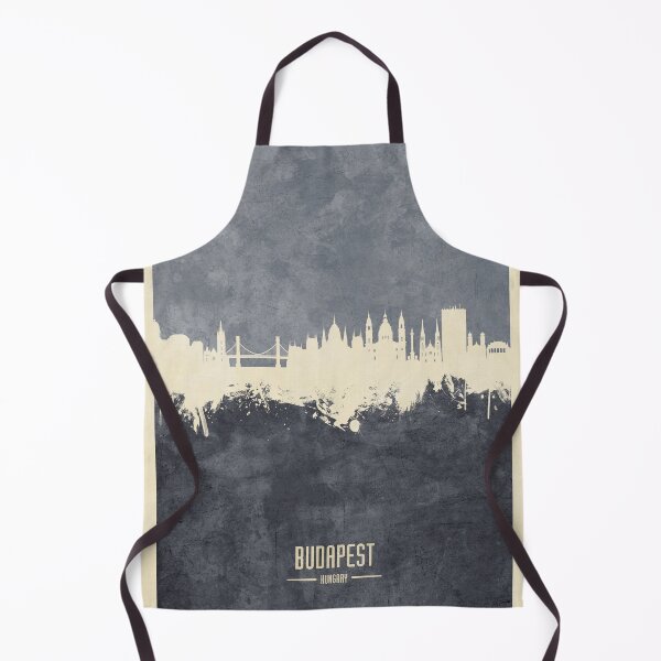 Item preview, Budapest Hungary Skyline designed and sold by ArtPrints.