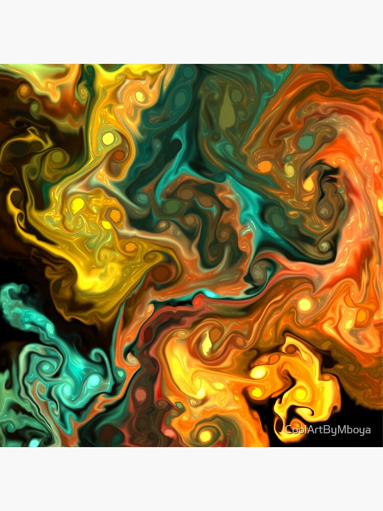 "Painting Acrylic painting" Poster for Sale by CoolArtByMboya Redbubble