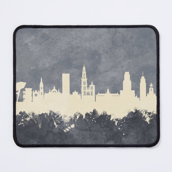 Item preview, Antwerp Belgium Skyline designed and sold by ArtPrints.