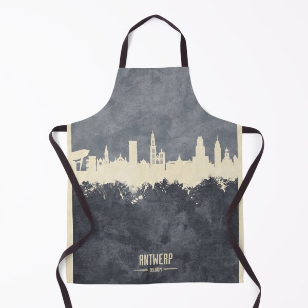 Item preview, Antwerp Belgium Skyline designed and sold by ArtPrints.