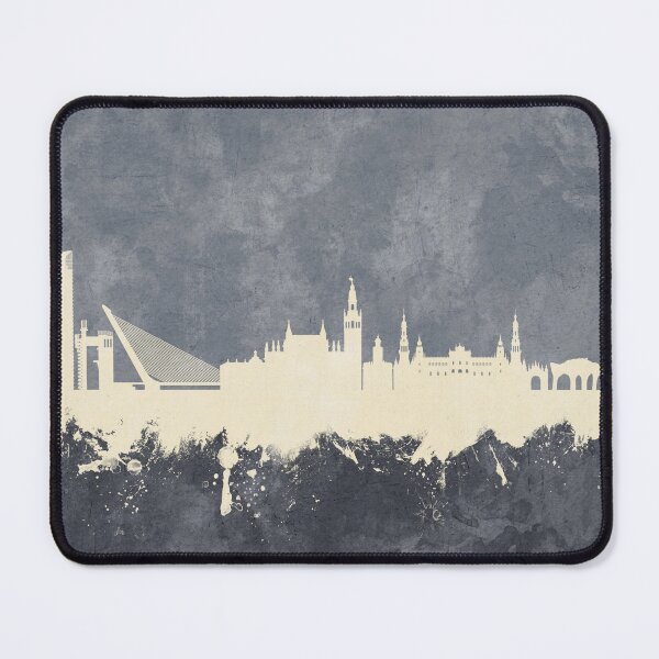 Item preview, Sevilla Spain Skyline designed and sold by ArtPrints.